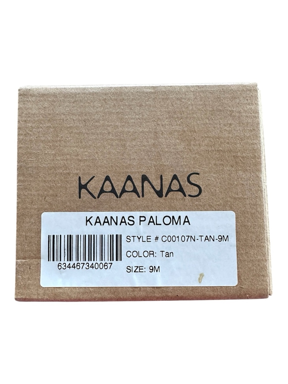Kaanas Paloma Lace Up Sandals Brown Leather Strappy Gladiator Flat Sandals - Picture 5 of 9